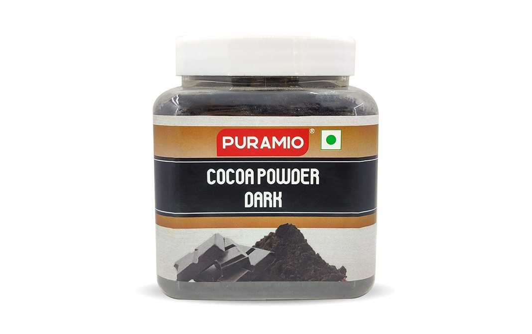 Puramio Cocoa Powder Dark    Plastic Jar  500 grams